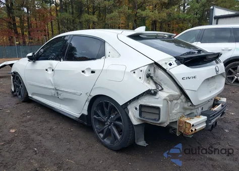 2017 Honda Civic Sport from USA, damaged, VIN SHHFK7G49HU219959